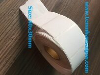 giấy decal cuộn in tem nhãn dán ly trà sữa (decal cảm nhiệt in mã vạch)